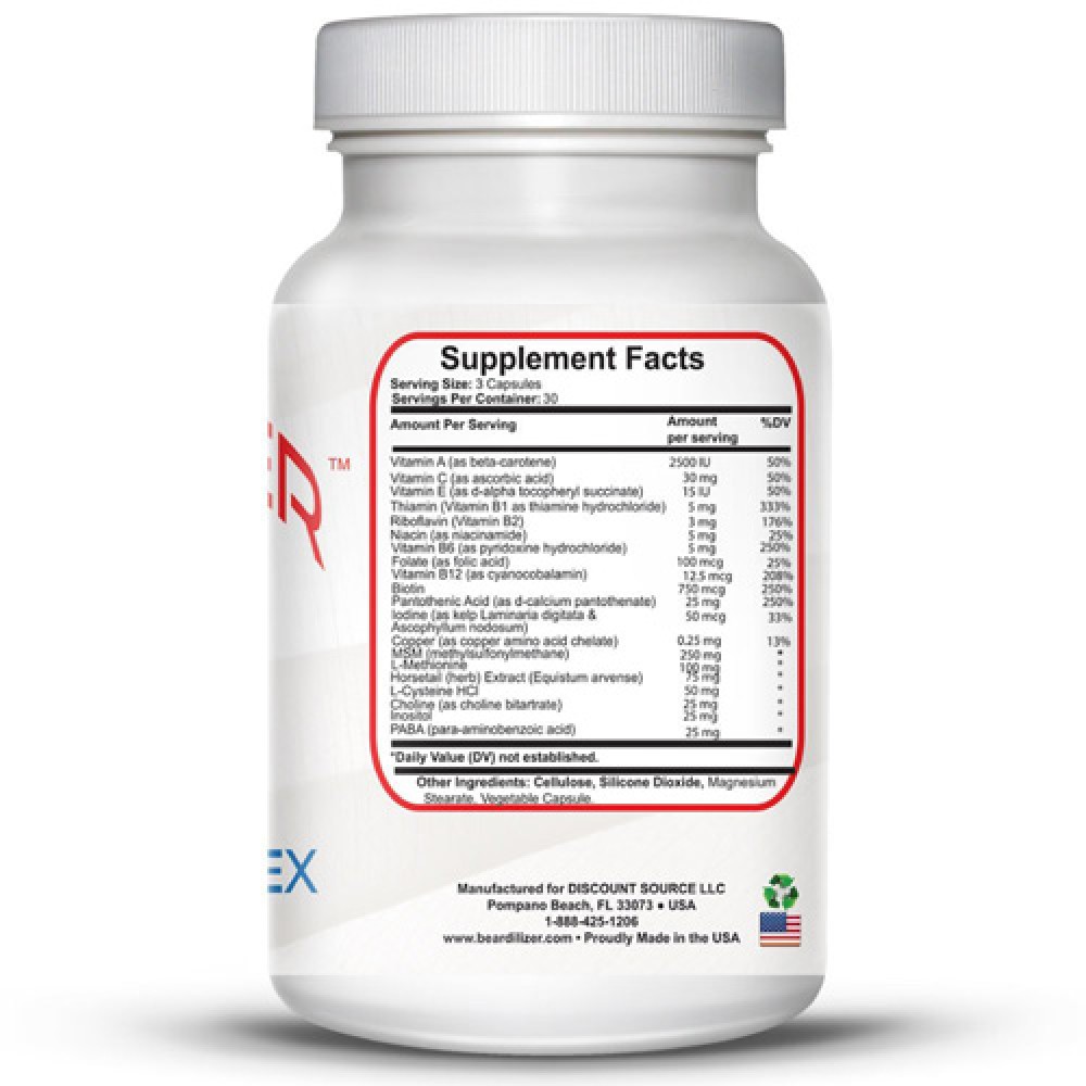 بيرديلايزر لتنمية شعر الوجه واللحية للرجال