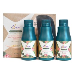 مجموعة البروتين البرازيلية لتنعيم الشعر