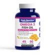 كبسولات زيت السمك الغنية بـ أوميجا 3 من شركة كايندز نيوتريشن