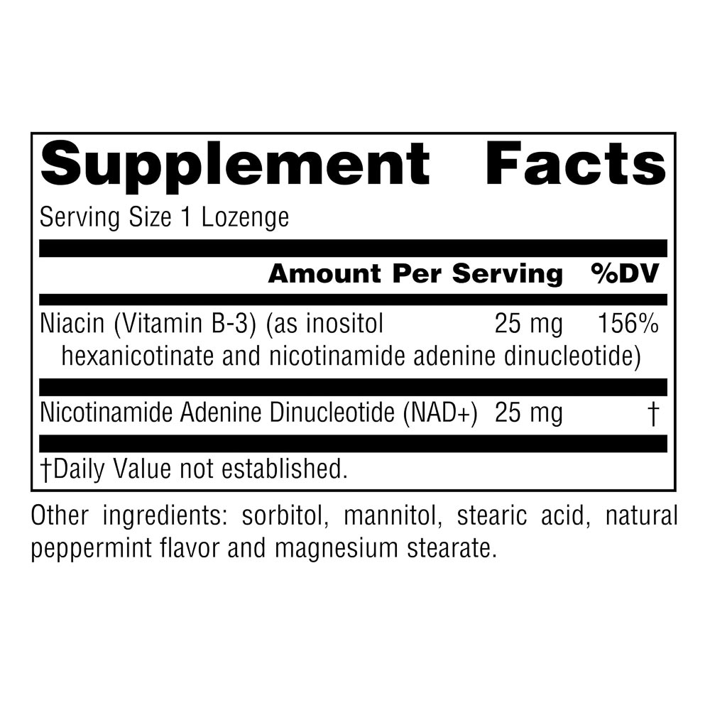 أقراص المص ناد بلس مع فيتامين B3 النشط